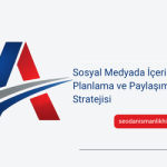 Sosyal Medyada İçerik Planlama ve Paylaşım Stratejisi