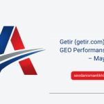 Getir (getir.com) SEO ve GEO Performans Analizi – Mayıs 2026
